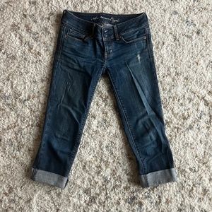 American Eagle jean capris